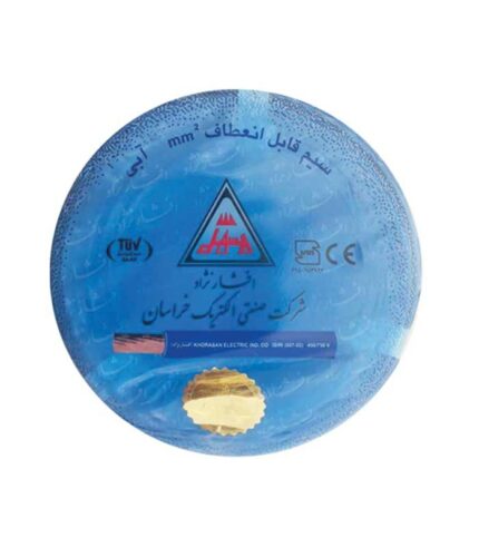 سیم برق افشان سایز 1.5 برند افشارنژاد خراسان آبی فروشگاه الکتروتاو