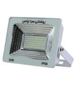 نمای جانبی پروژکتور ال ای دی ۳۰ وات صبا ترانس SMD مناسب نورپردازی محیط