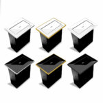 پریز کابینتی توکار امگا ویرا الکتریک USB + Type C | مناسب آشپزخانه و کابینت