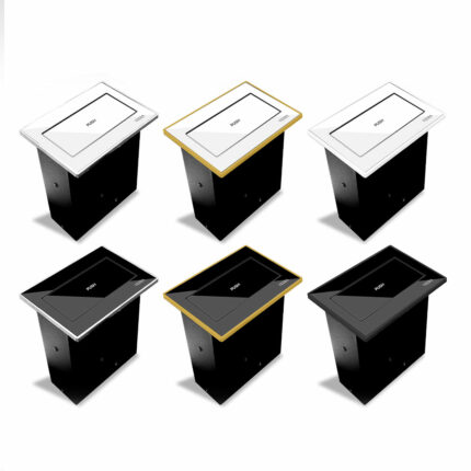 پریز کابینتی توکار امگا ویرا الکتریک USB + Type C | مناسب آشپزخانه و کابینت