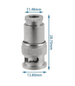 کانکتور BNC نر کابل RG58 پیچی | اتصال مطمئن و باکیفیت - Image 3