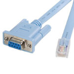 کابل رول‌اور سیسکو مناسب کانفیگ روتر و سوئیچ RJ45 به RS232