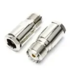 نمای جلو کانکتور PL نر RG213 پیچی