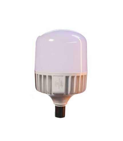 لامپ استوانه‌ای ۶۰ وات فلزی برند حامد تجارت | نوردهی قدرتمند با بدنه مقاوم